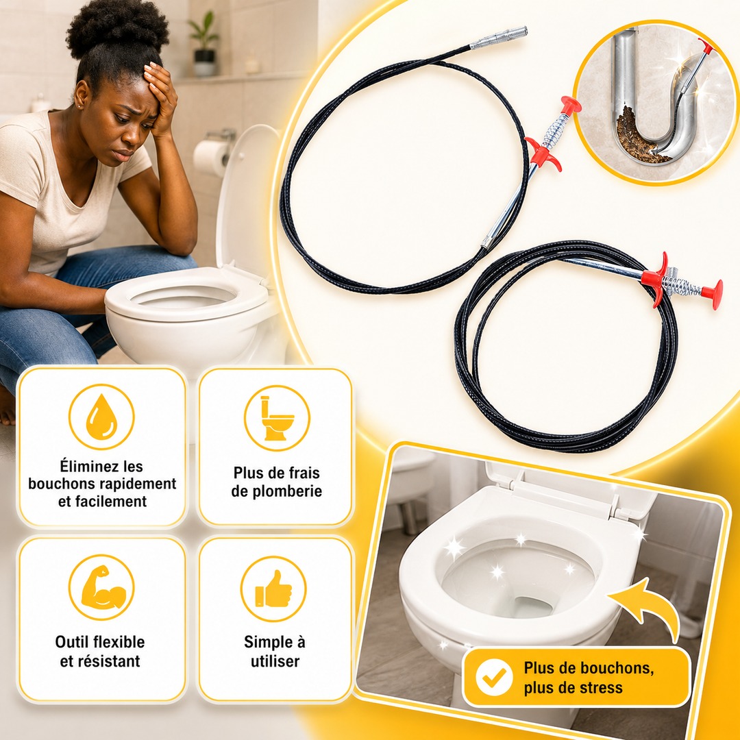 Quels sont les avantages de l'Outil de débouchage flexible ?