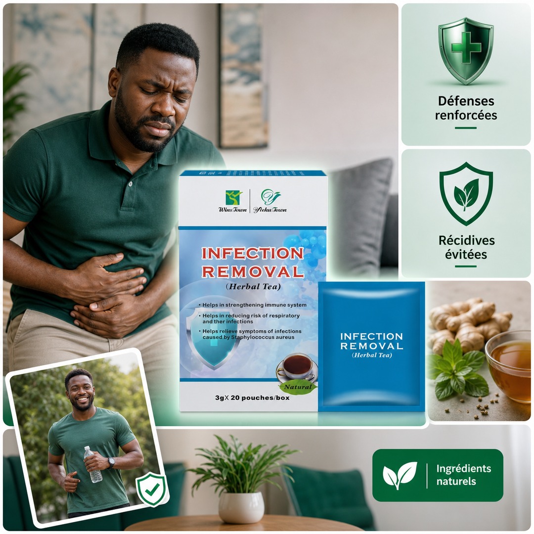 Ce traitement naturel est formulé pour prévenir efficacement les récidives d'infections bactériennes
